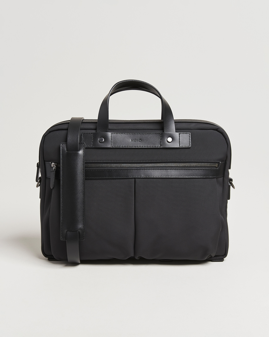 Mies | Mismo M/S Nylon Office Eclipse Black/Black | Mismo | M/S Nylon Office Eclipse Black/Black