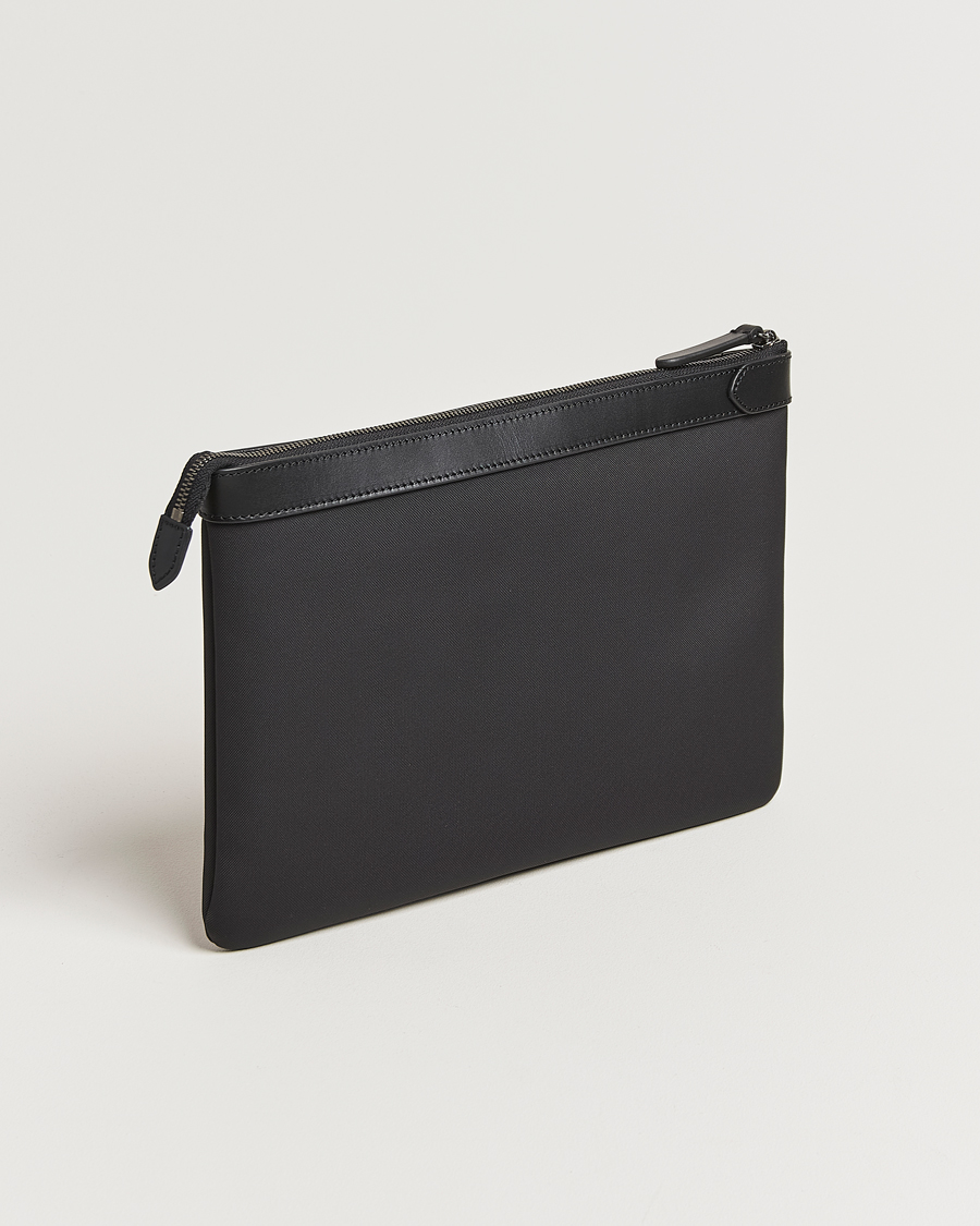 Mies | Laukut | Mismo | M/S Nylon Pouch Large Eclipse Black/Black
