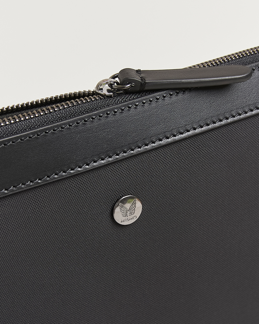 Mies | Laukut | Mismo | M/S Nylon Pouch Large Eclipse Black/Black