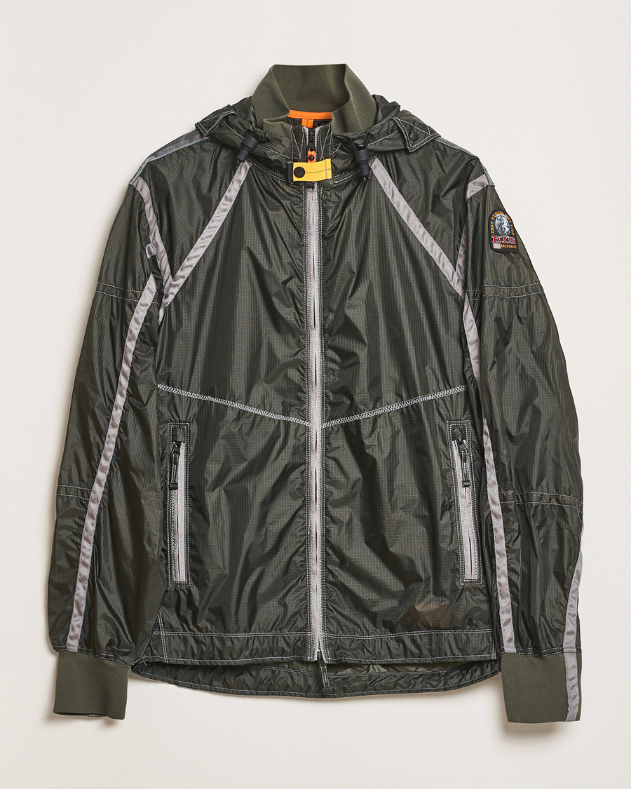 Mies | Takit | Parajumpers | Edge Nylon Double Ripstop Hooded Jacket Thyme Green