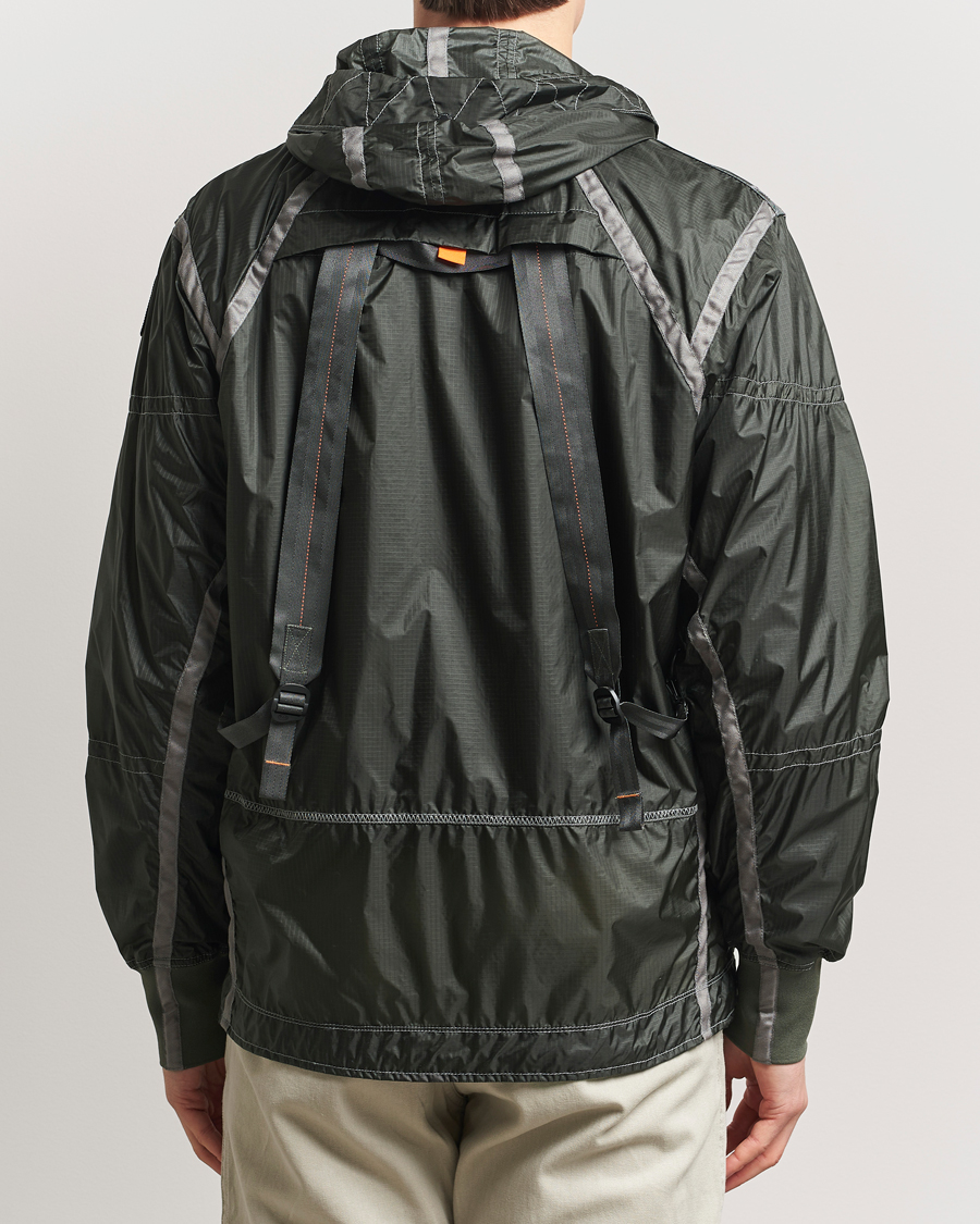 Mies | Takit | Parajumpers | Edge Nylon Double Ripstop Hooded Jacket Thyme Green