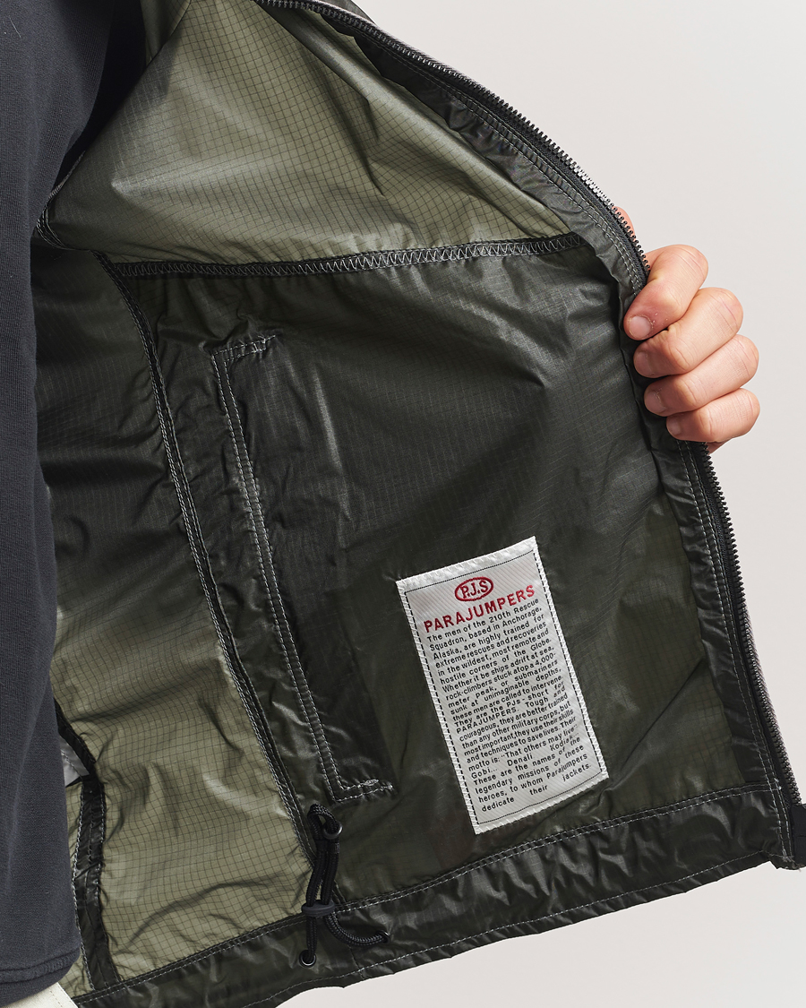 Mies | Takit | Parajumpers | Edge Nylon Double Ripstop Hooded Jacket Thyme Green