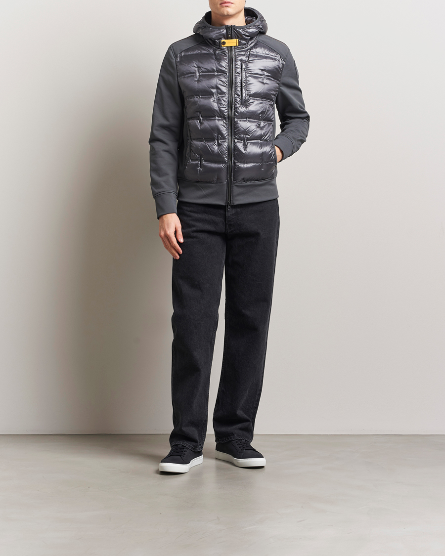 Mies | Takit | Parajumpers | Faron Techno Hybrid Hooded Jacket Gargoyle