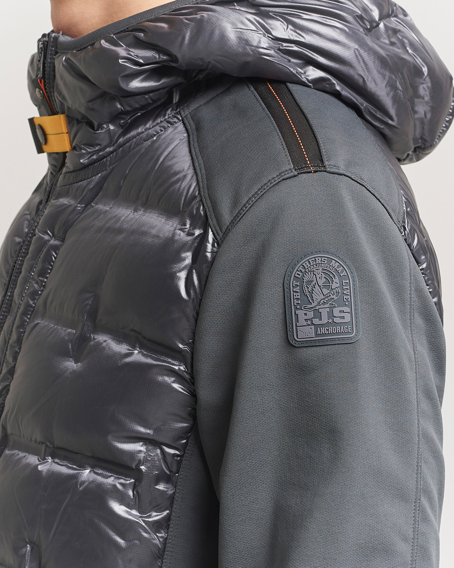 Mies | Takit | Parajumpers | Faron Techno Hybrid Hooded Jacket Gargoyle