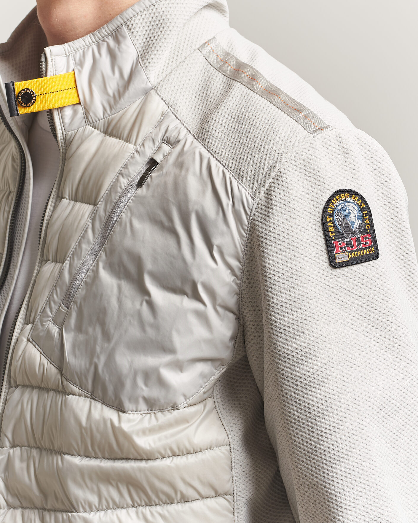 Mies | Takit | Parajumpers | Jayden Mesh Hybrid Jacket Ghiaccio