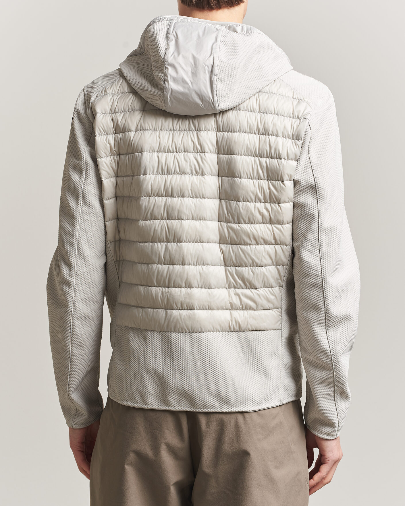 Mies | Takit | Parajumpers | Nolan Mesh Hooded Hybrid Ghiaccio