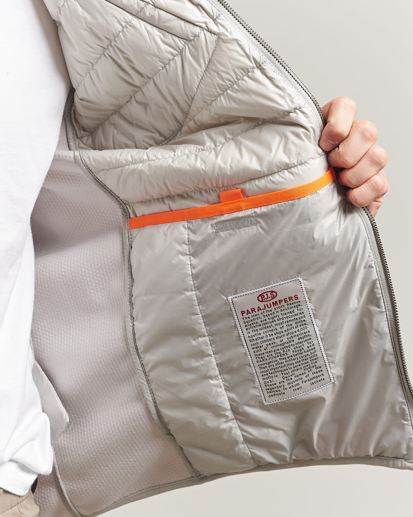 Mies | Takit | Parajumpers | Nolan Mesh Hooded Hybrid Ghiaccio