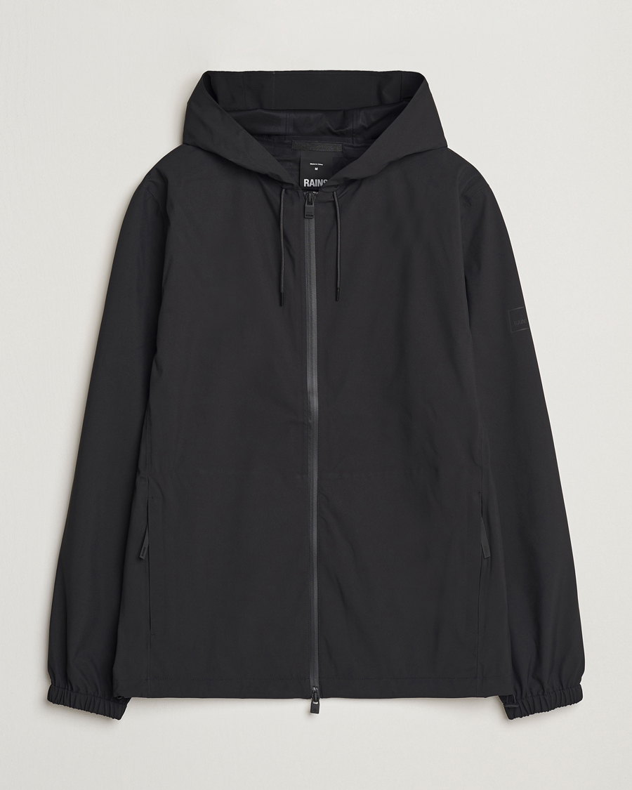 Mies | Takit | RAINS | Suva Hooded Waterproof Jacket Black