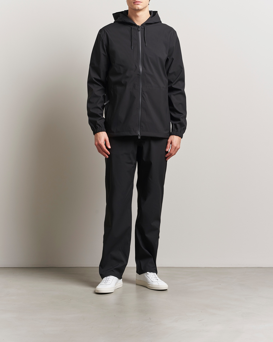 Mies | Takit | RAINS | Suva Hooded Waterproof Jacket Black