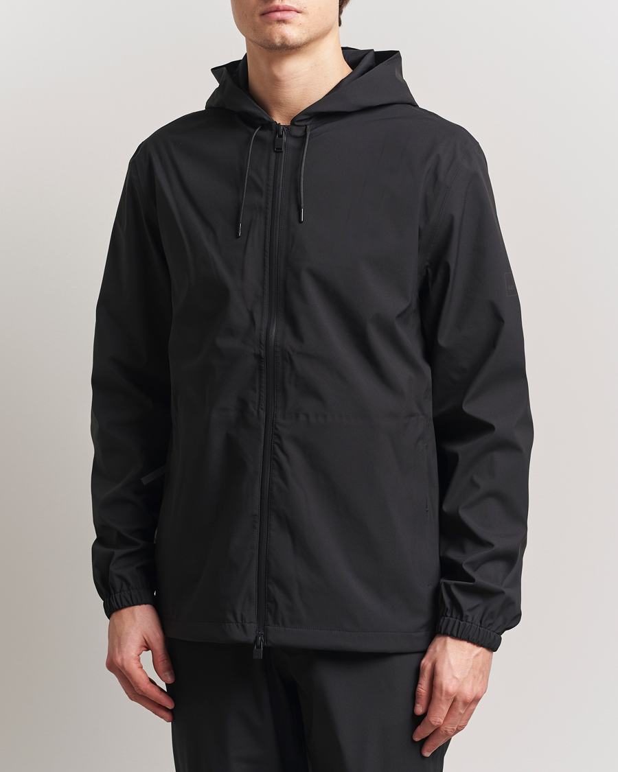 Mies | Takit | RAINS | Suva Hooded Waterproof Jacket Black