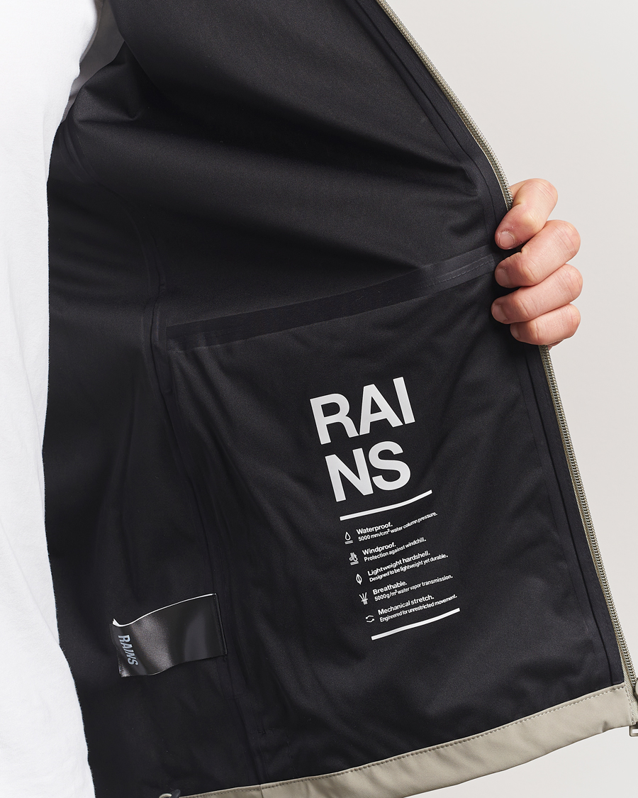 Mies | Takit | RAINS | Suva Hooded Waterproof Jacket Drift