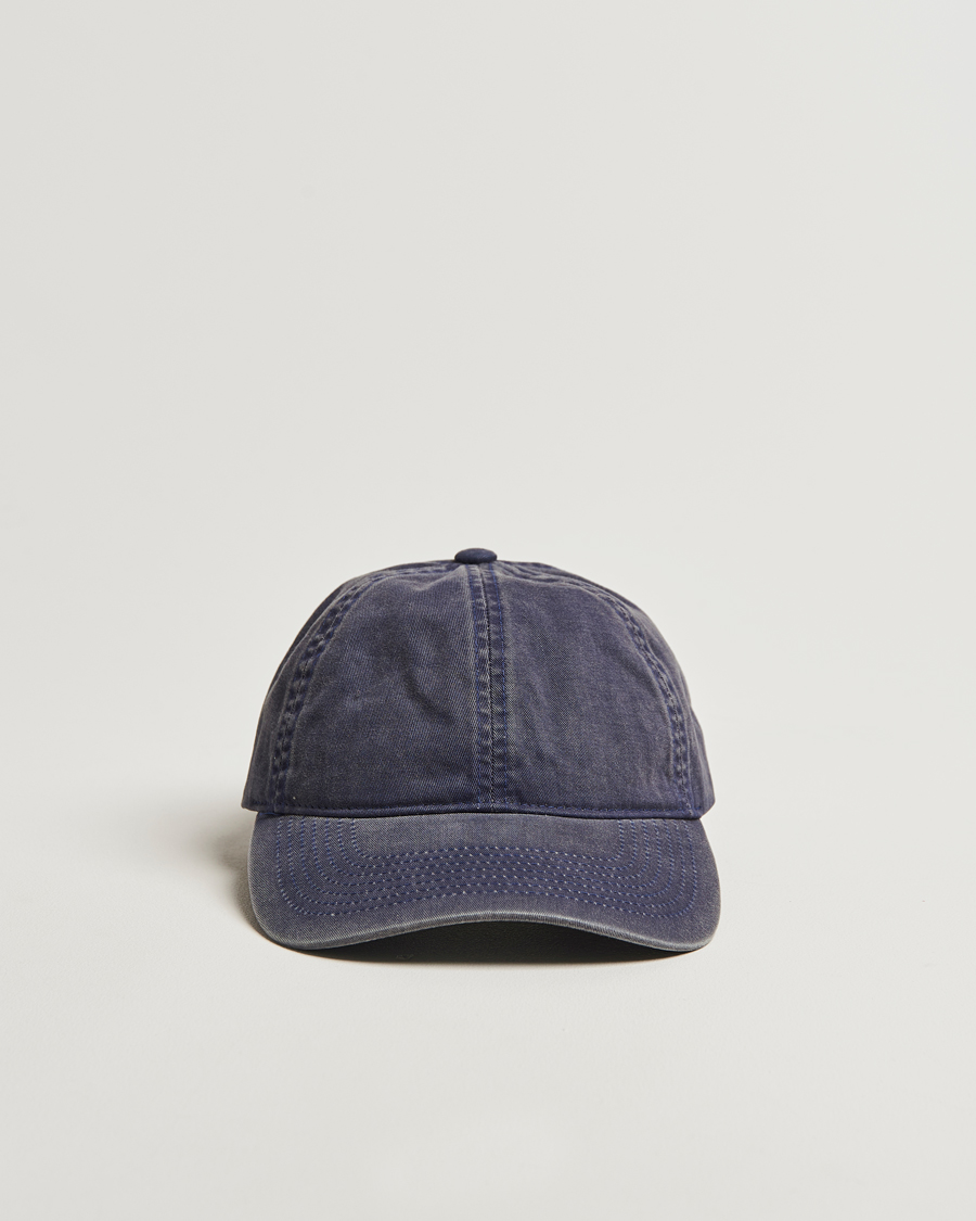 Mies | Päähineet | Varsity Headwear | Washed Cotton Baseball Cap Navy
