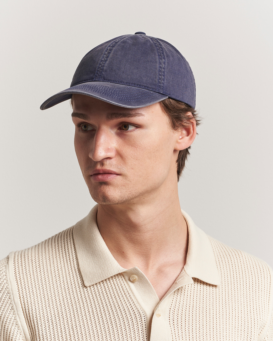 Mies | Päähineet | Varsity Headwear | Washed Cotton Baseball Cap Navy