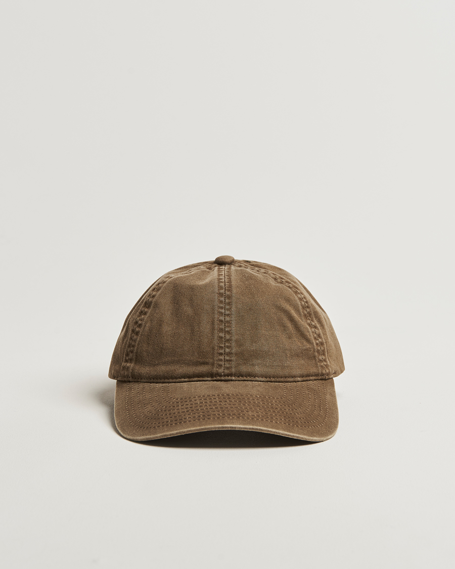 Mies | Päähineet | Varsity Headwear | Washed Cotton Baseball Cap Beige