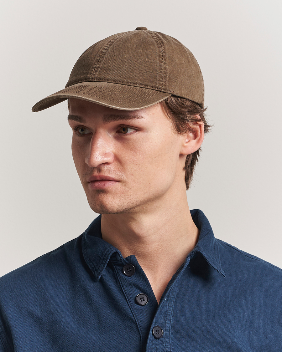 Mies | Päähineet | Varsity Headwear | Washed Cotton Baseball Cap Beige