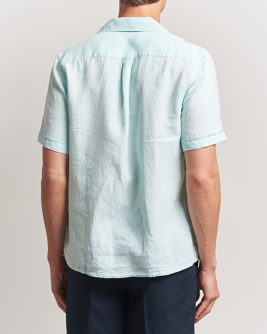 Mies | Kauluspaidat | Vilebrequin | Charli Resort Short Sleeve Shirt Pacific