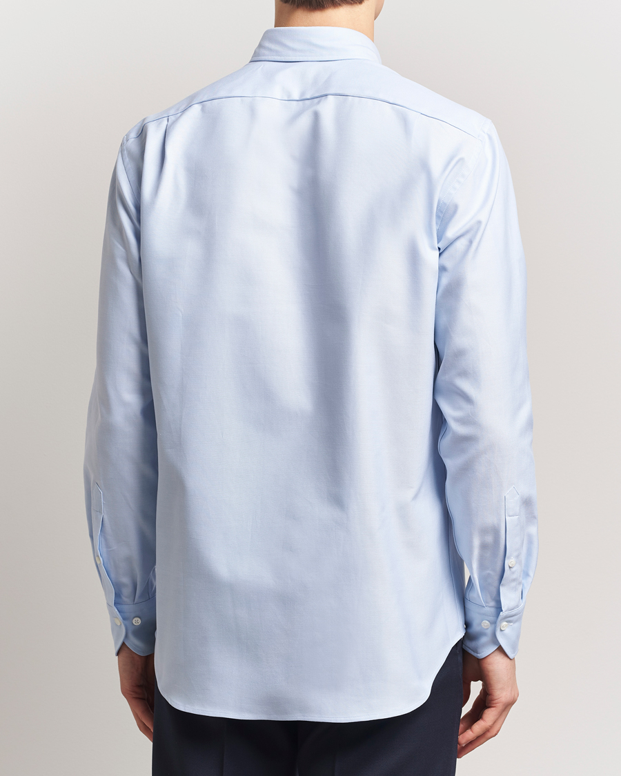 Mies | Kauluspaidat | Stenströms | Fitted Body Heavy Oxford Shirt Blue