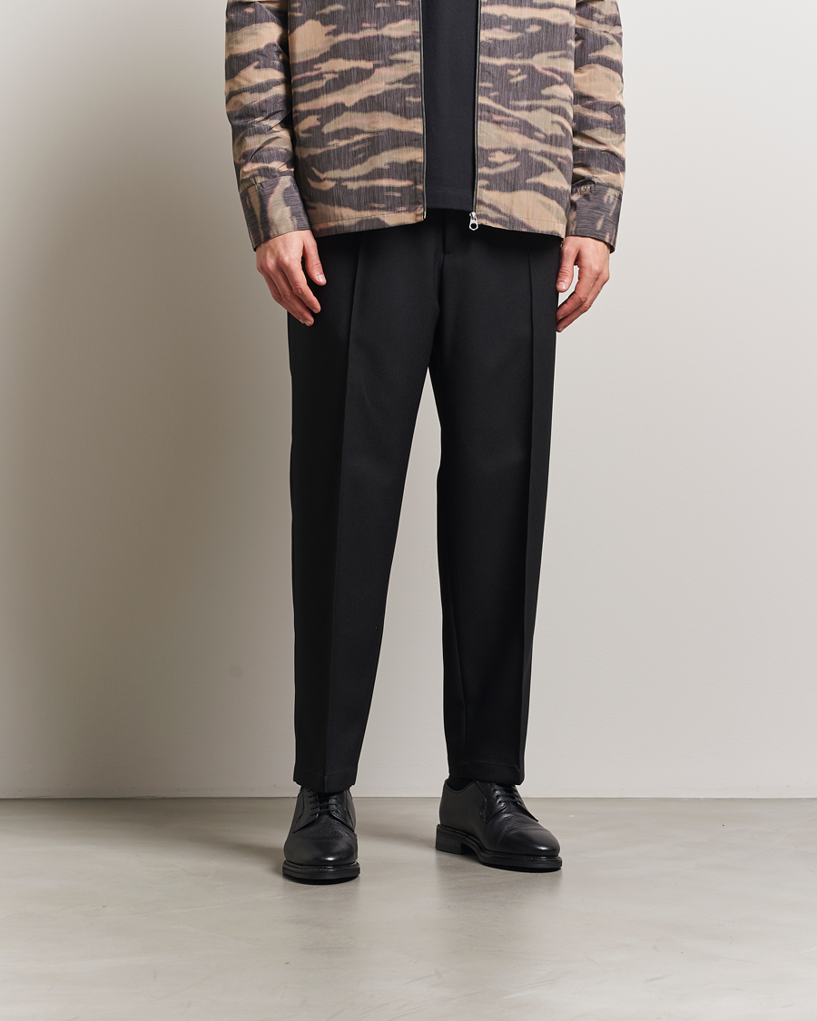 Mies | Housut | Jil Sander | Regular Fit Gabardine Trousers Black