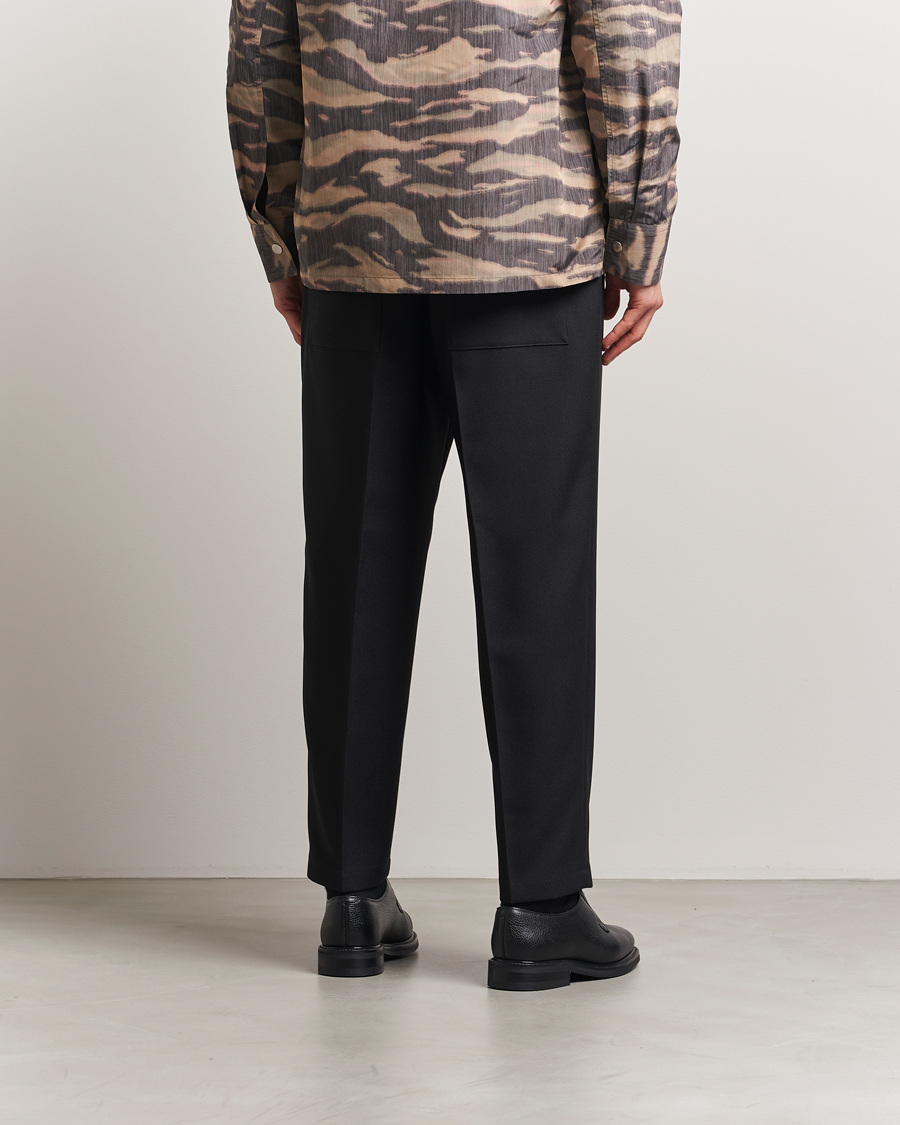 Mies | Housut | Jil Sander | Regular Fit Gabardine Trousers Black
