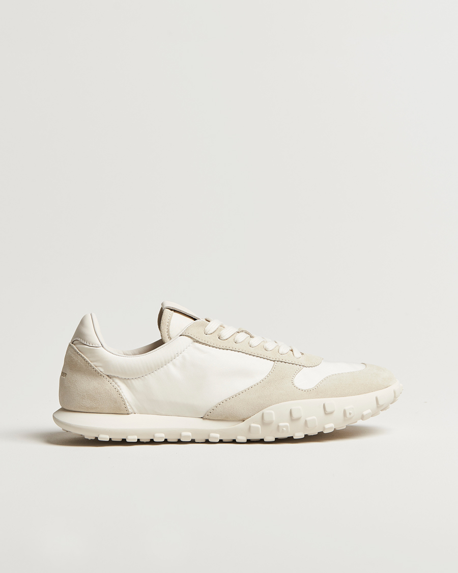 Mies | Jil Sander Nylon/Suede Running Sneaker Off White | Jil Sander | Nylon/Suede Running Sneaker Off White
