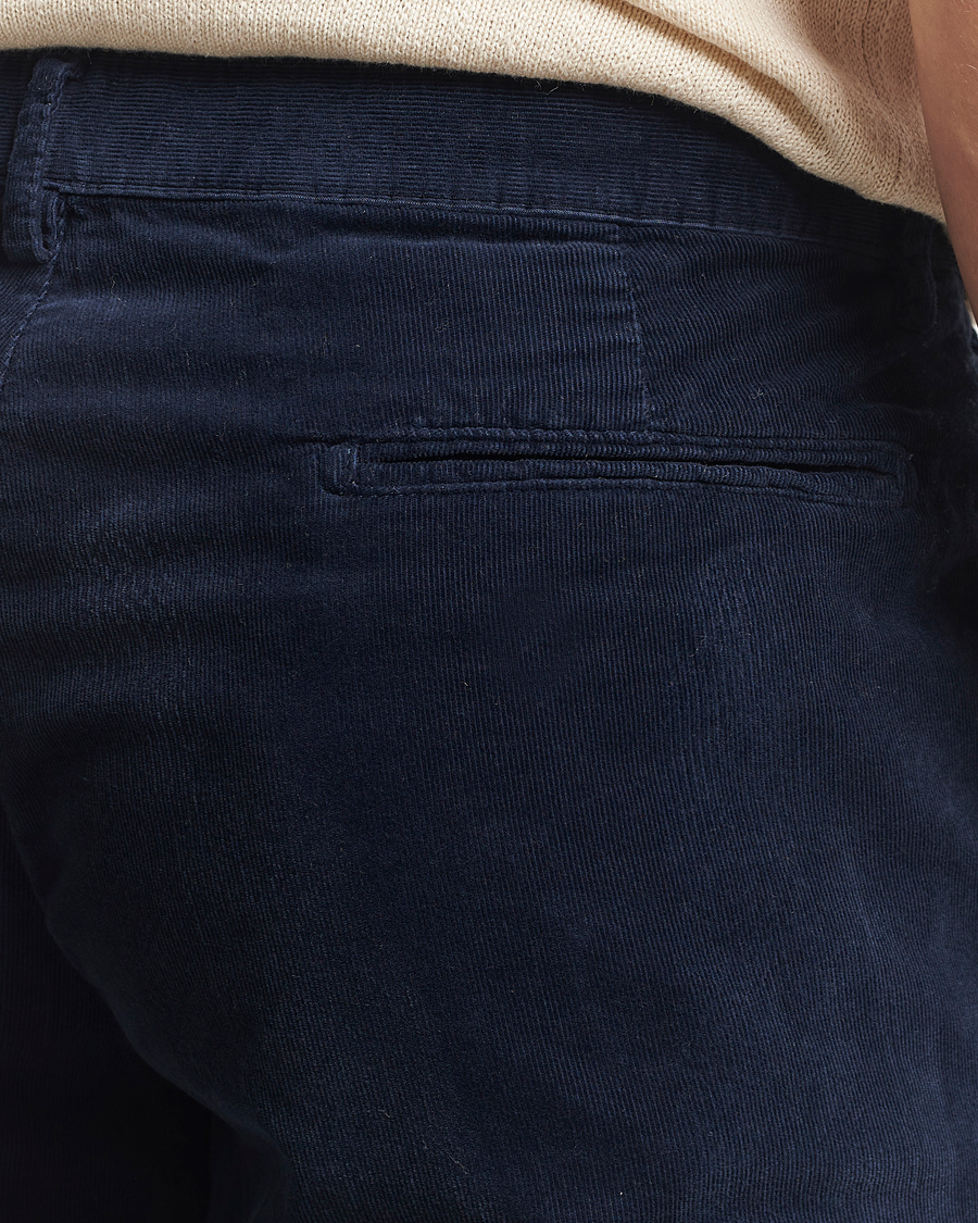 Mies | Shortsit | Massimo Alba | Vela Baby Corduroy Shorts Navy