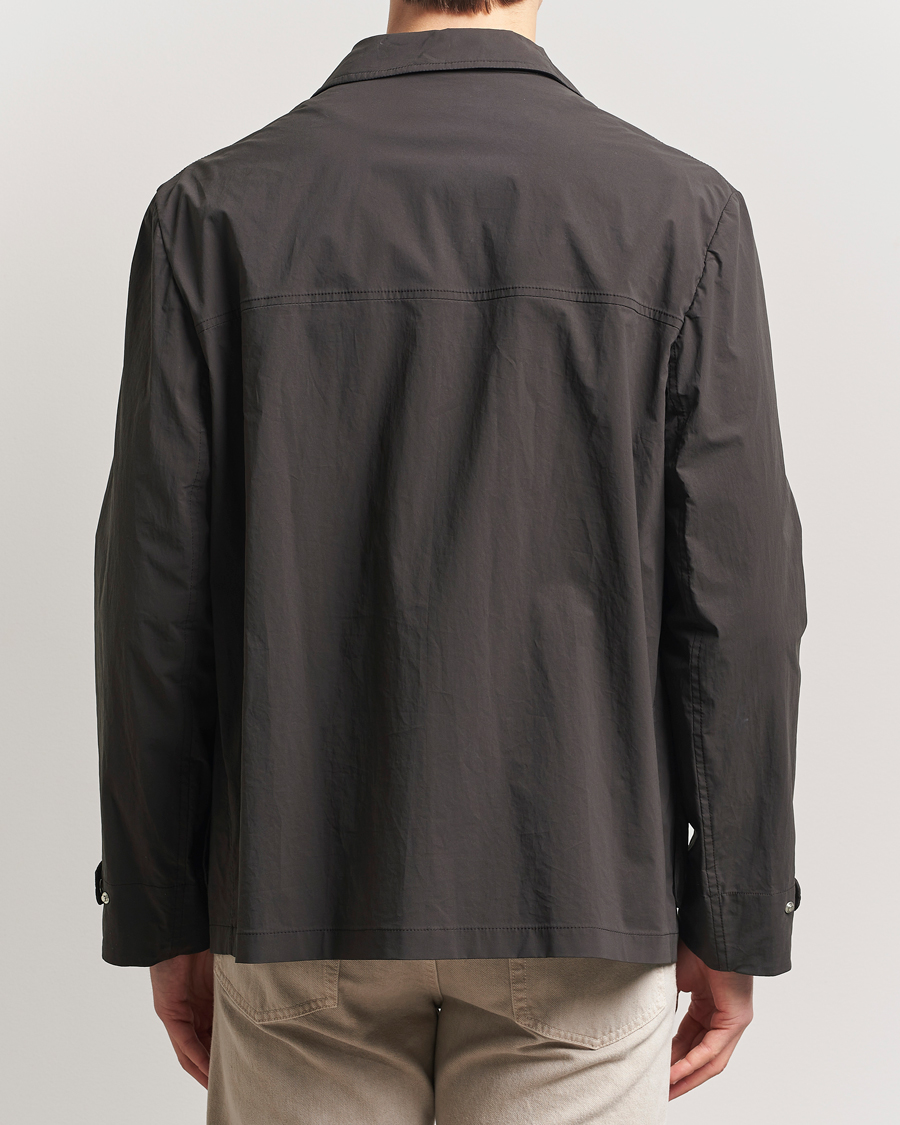 Mies | Takit | Brunello Cucinelli | Peach Cotton Field Jacket Dark Brown