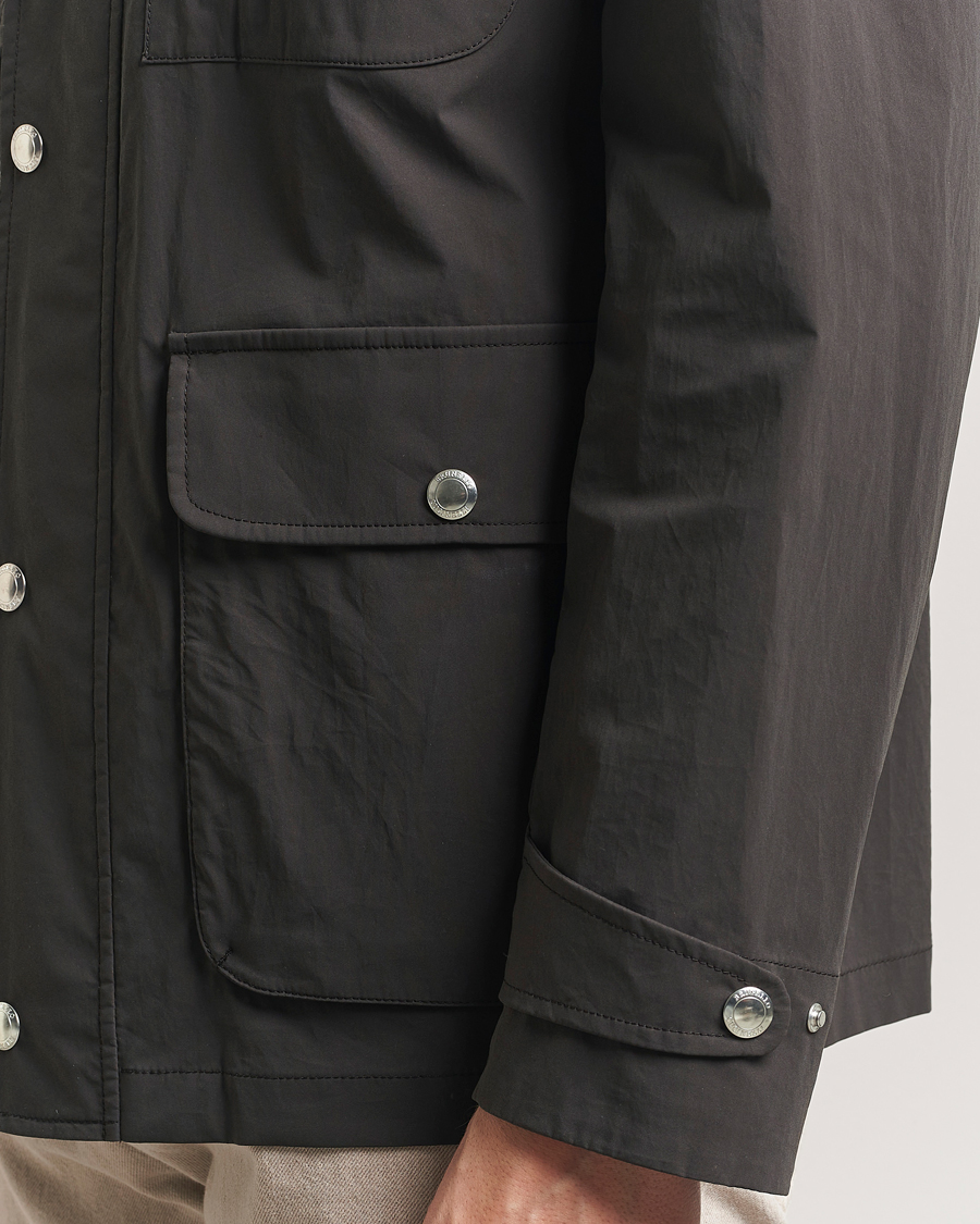 Mies | Takit | Brunello Cucinelli | Peach Cotton Field Jacket Dark Brown