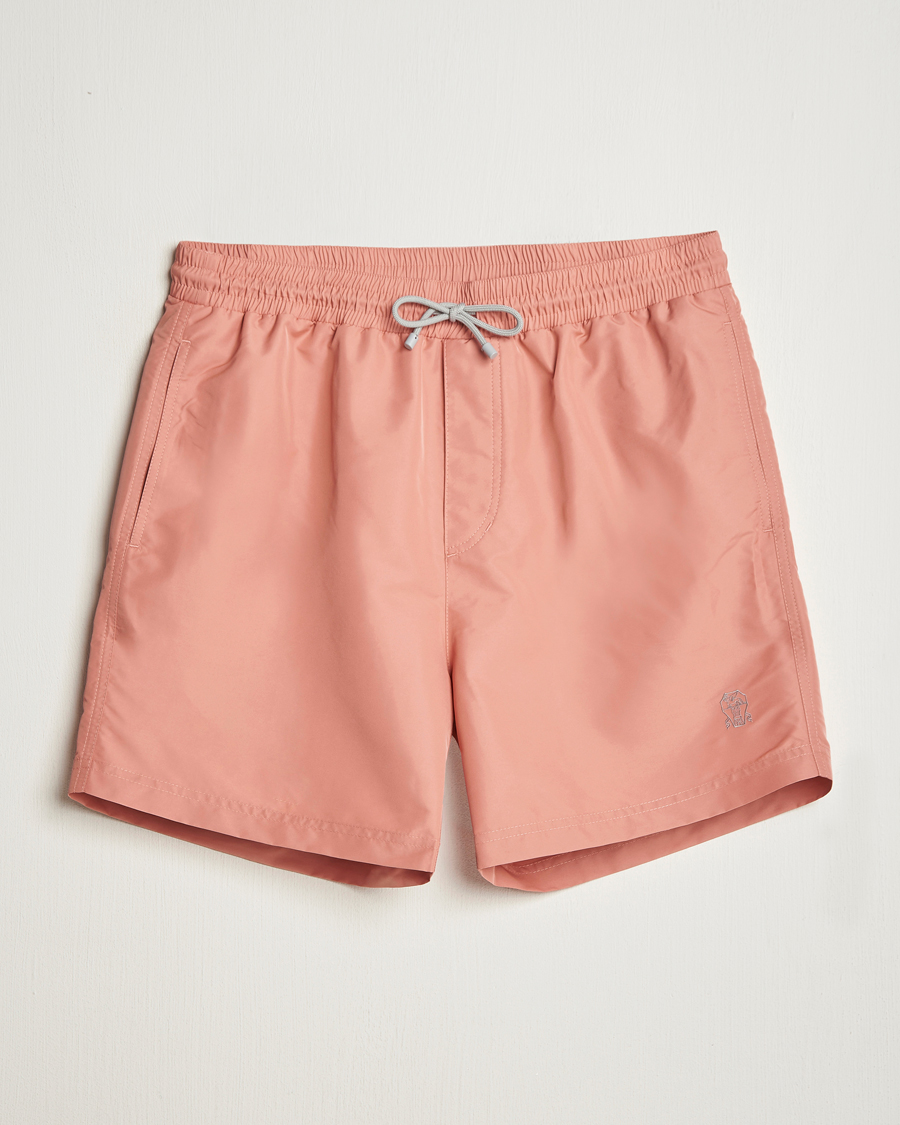 Mies | Uimahousut | Brunello Cucinelli | Nylon Swim Trunks Dusty Red