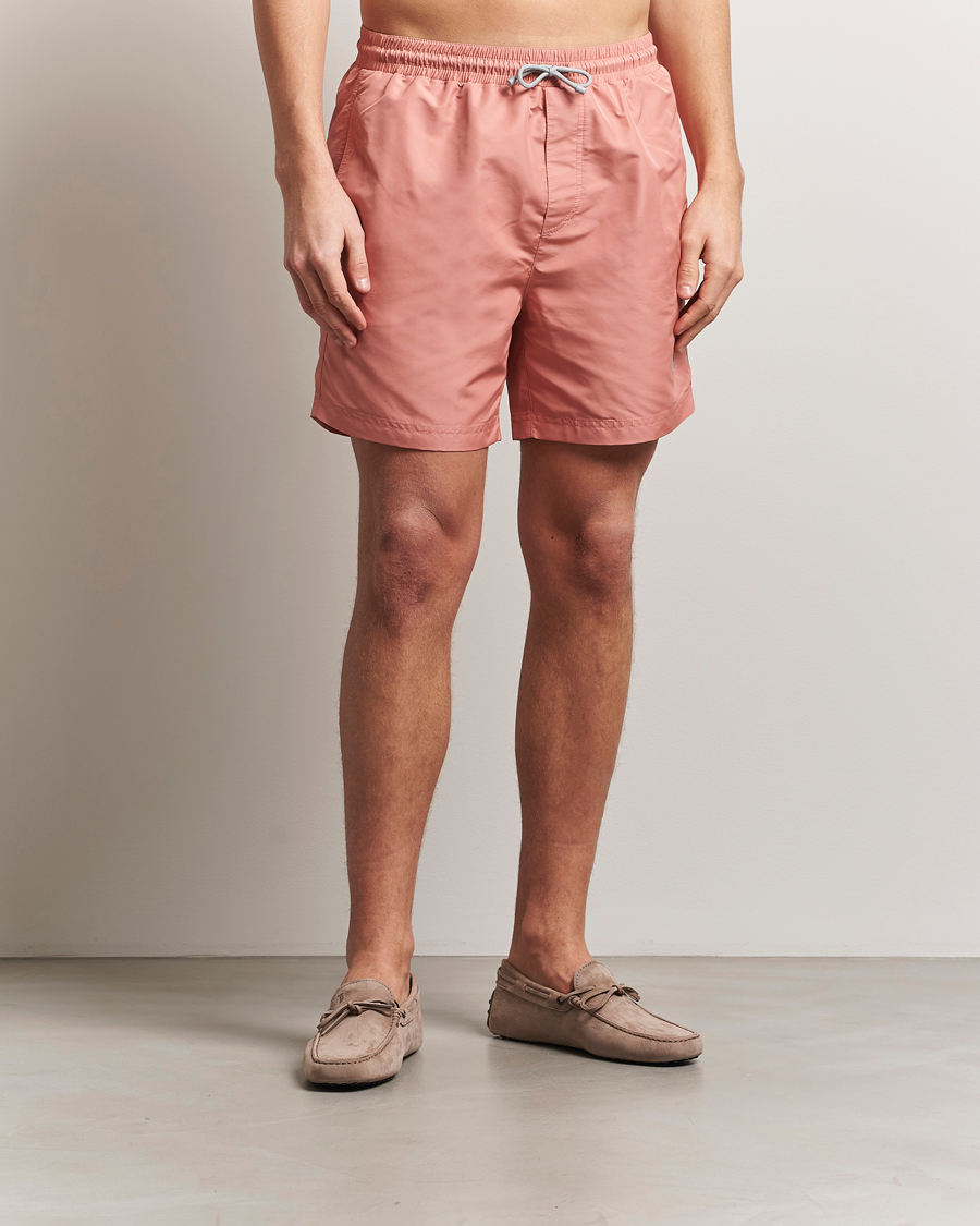 Mies | Uimahousut | Brunello Cucinelli | Nylon Swim Trunks Dusty Red