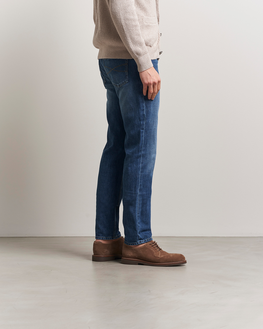 Mies | Brunello Cucinelli Plain Toe Derby Brown Suede | Brunello Cucinelli | Plain Toe Derby Brown Suede