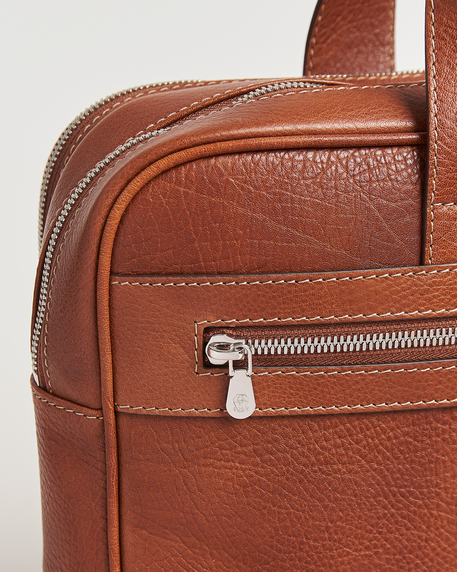 Mies | Brunello Cucinelli Grain Leather Briefcase Cognac | Brunello Cucinelli | Grain Leather Briefcase Cognac