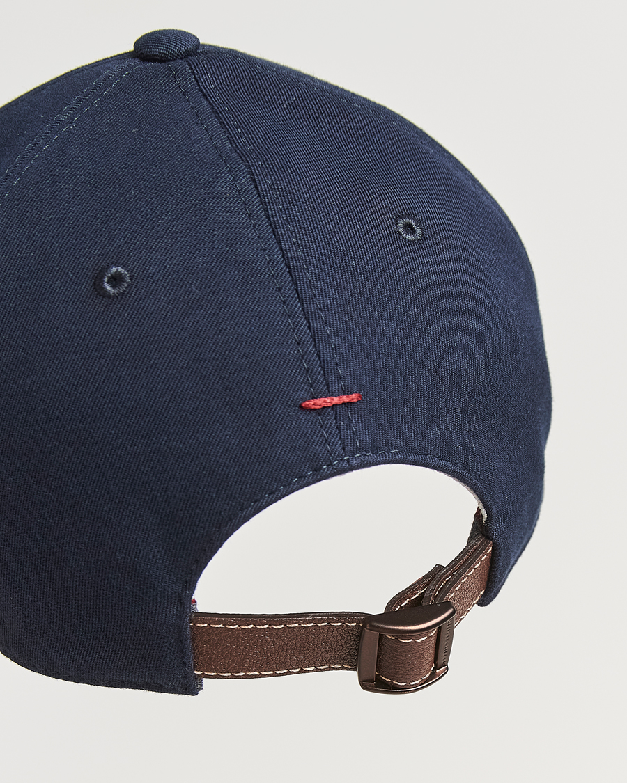 Mies | Päähineet | Brunello Cucinelli | Twill Cotton Baseball Cap Navy