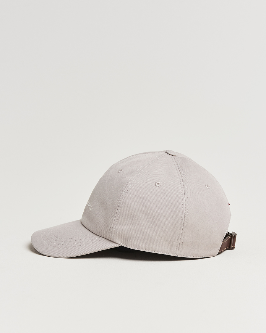 Mies | Brunello Cucinelli Cotton Baseball Cap Beige | Brunello Cucinelli | Cotton Baseball Cap Beige