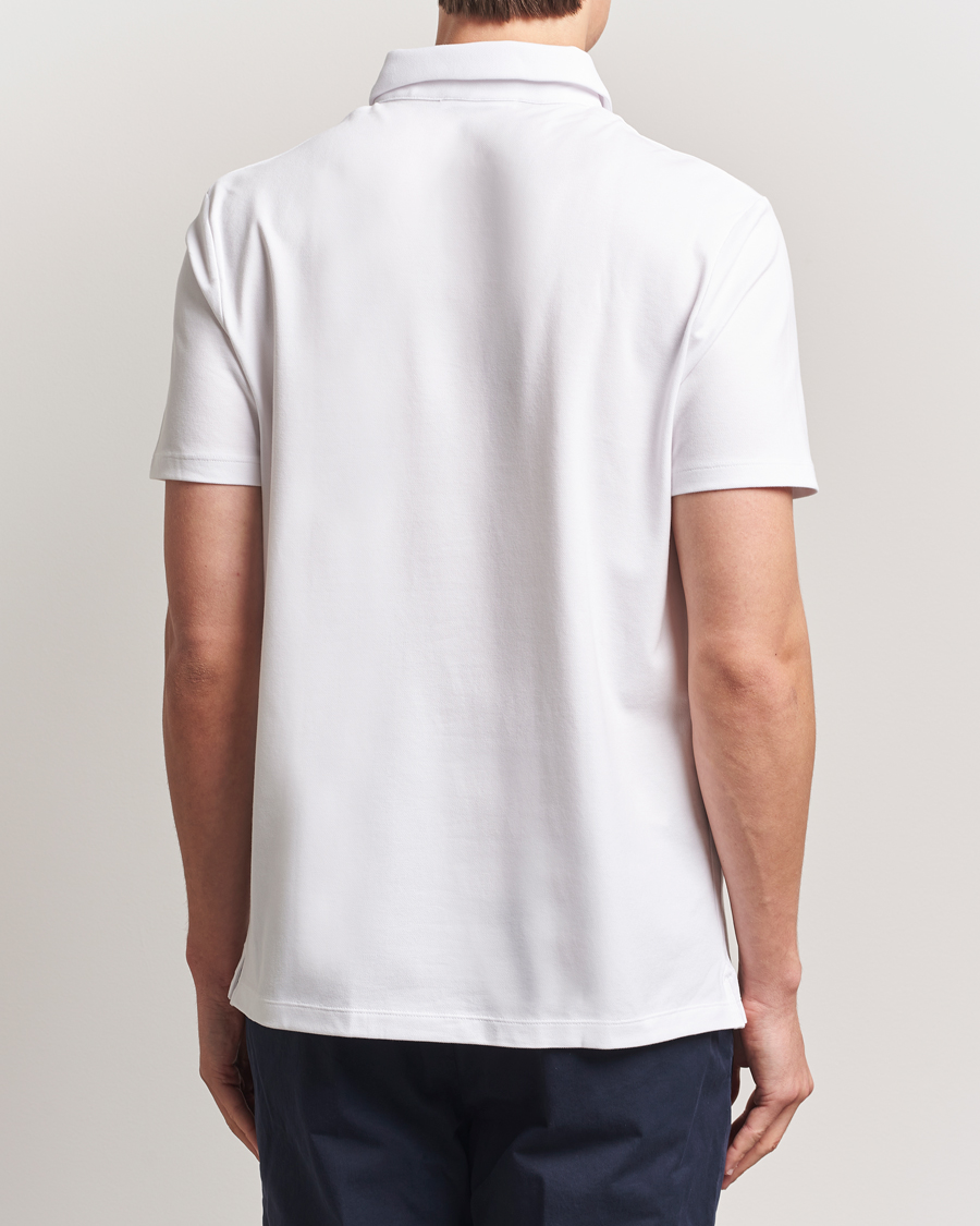 Mies | Pikeet | Charles Tyrwhitt | Short Sleeve Cotton Pique Polo White