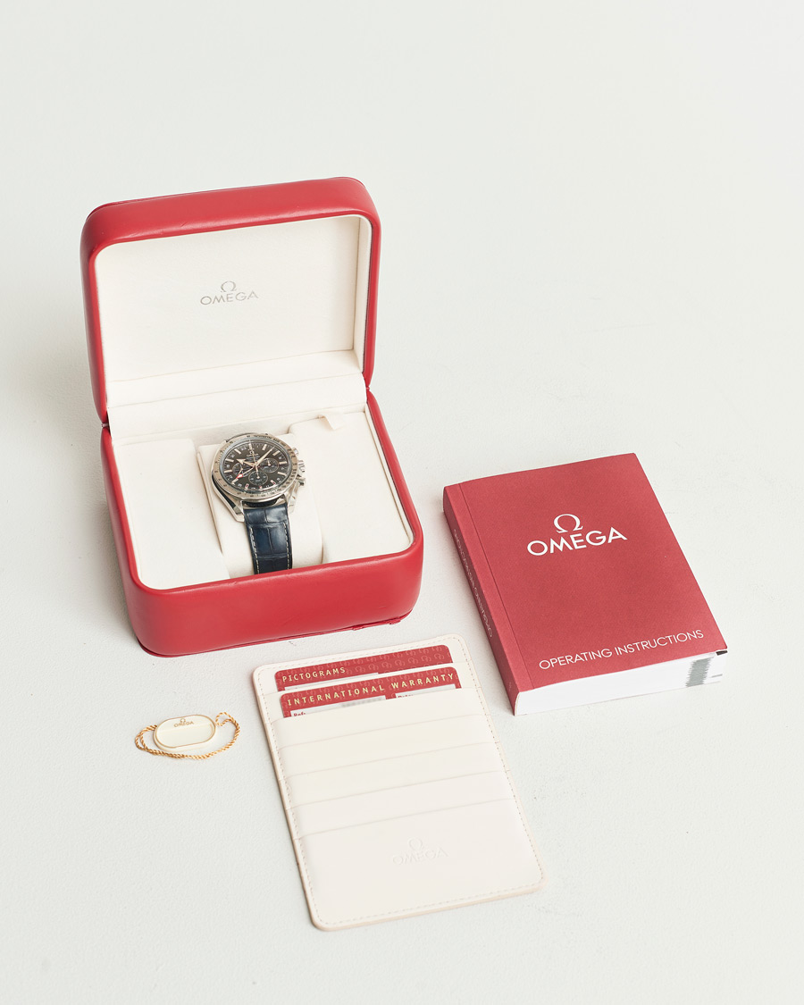 Mies | Omega Pre-Owned Speedmaster Broad Arrow GMT | Omega Pre-Owned | Speedmaster Broad Arrow GMT