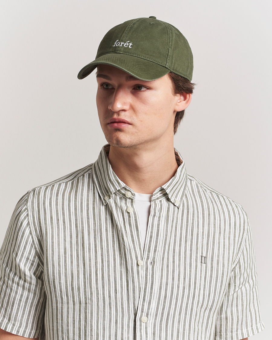 Mies | Päähineet | Forét | Hawk Washed Cap Army