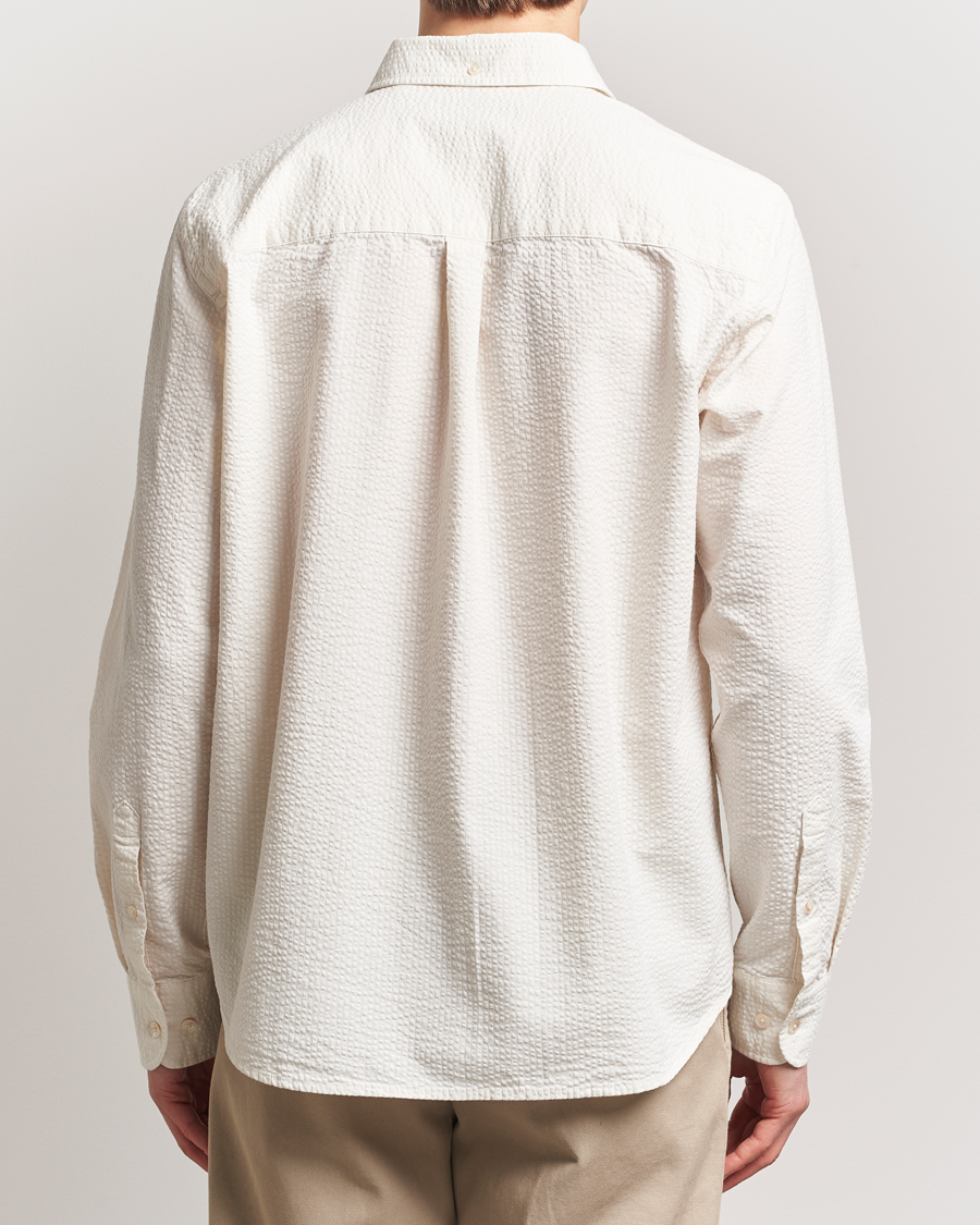 Mies | Kauluspaidat | Forét | Hornet Seersucker Shirt Cloud