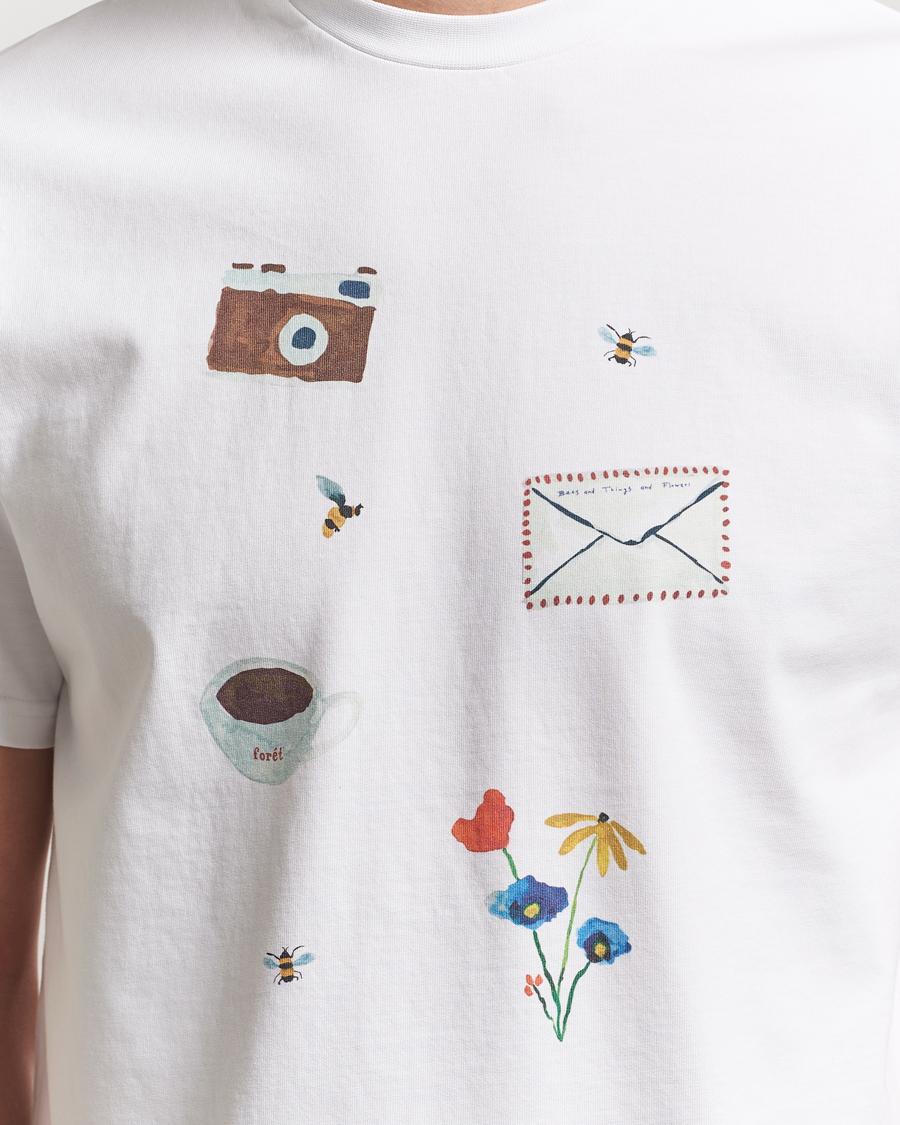 Mies | T-paidat | Forét | Things T-Shirt White