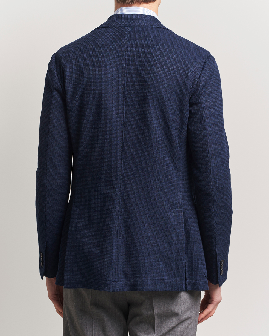 Mies | Pikkutakit | Canali | Structured Jersey Blazer Navy