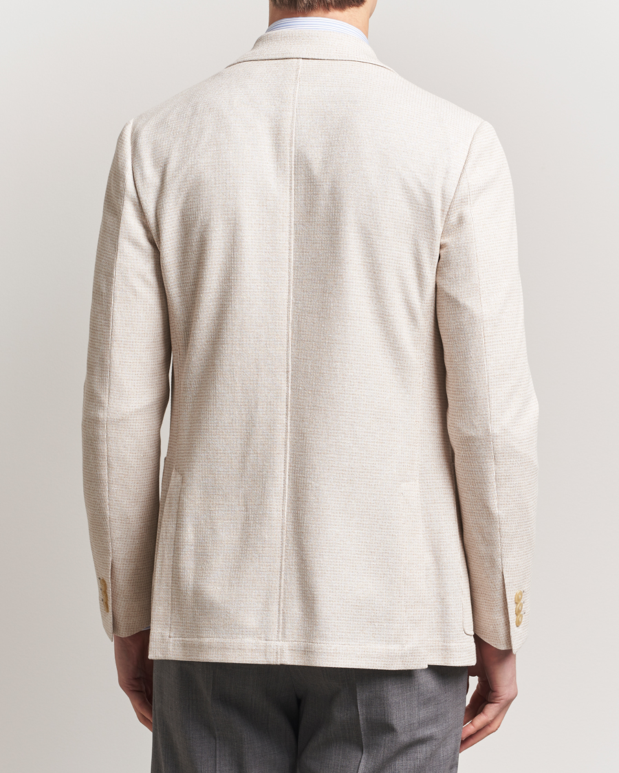 Mies | Pikkutakit | Canali | Structured Jersey Blazer Light Beige