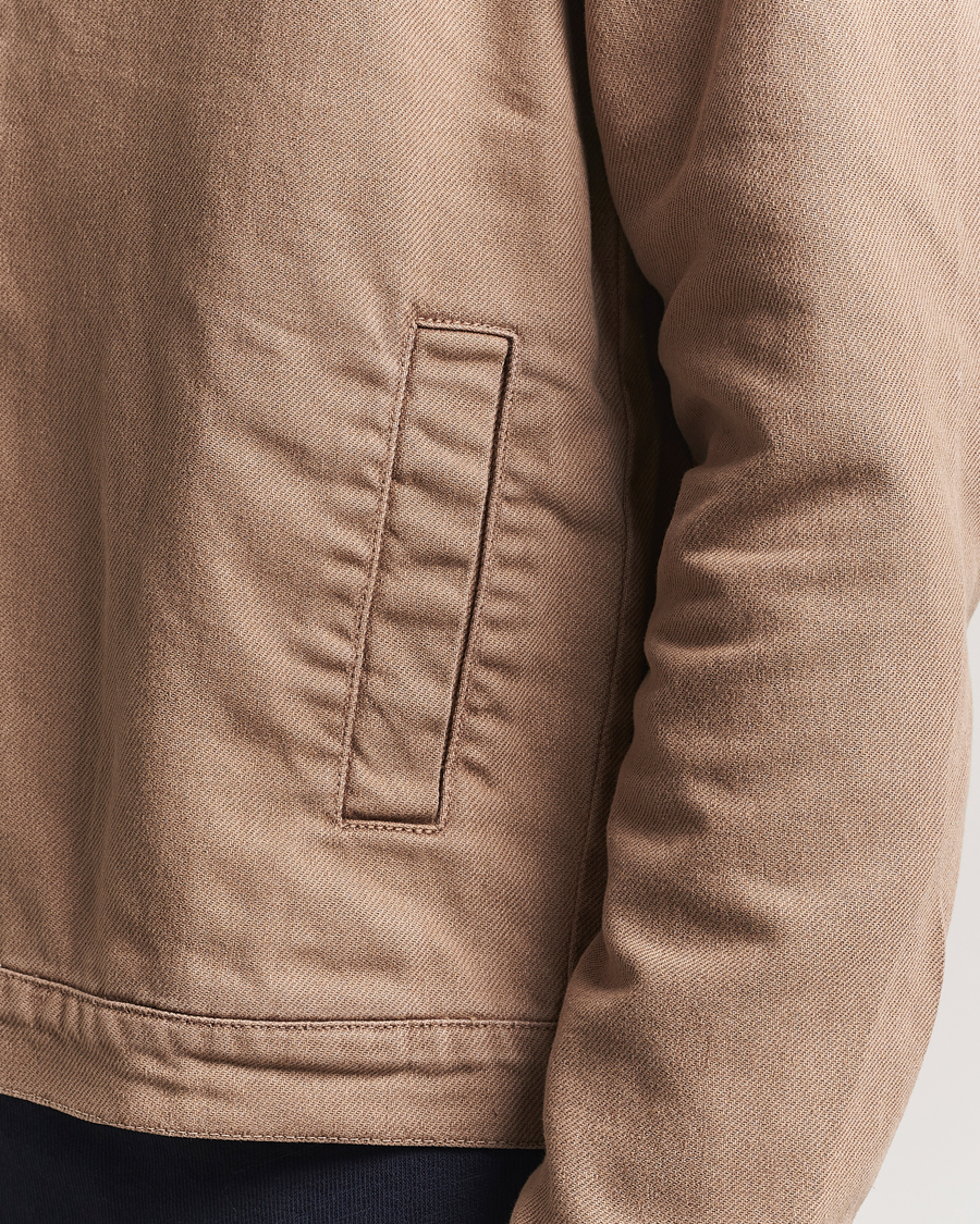 Mies | Takit | KnowledgeCotton Apparel | Twill Workwear Jacket Tiramisou