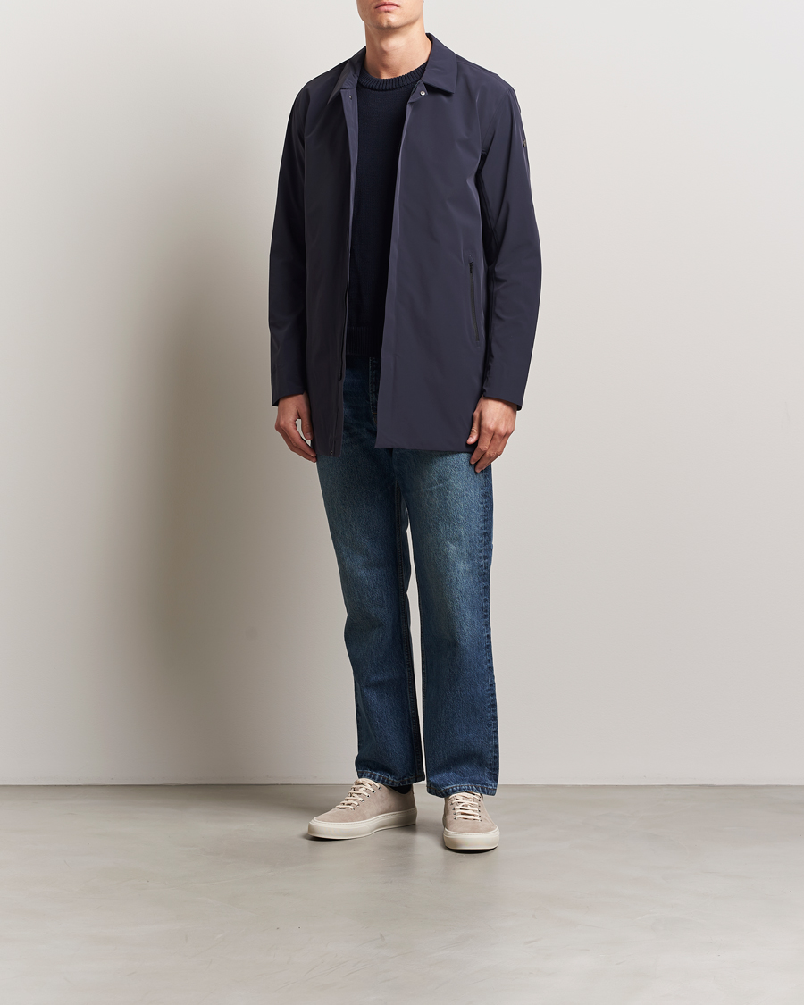 Mies | Takit | Scandinavian Edition | Key II Waterproof Coat Midnight Blue