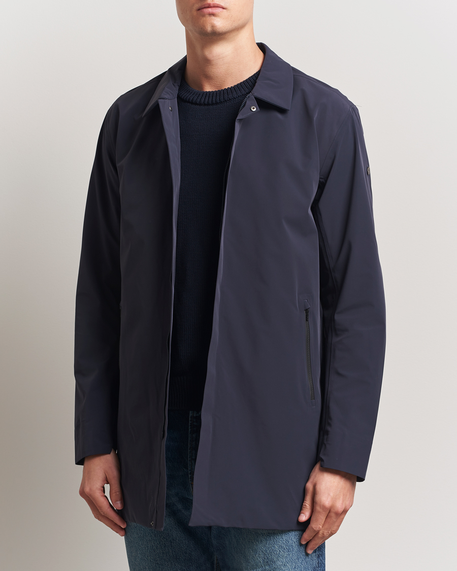 Mies | Takit | Scandinavian Edition | Key II Waterproof Coat Midnight Blue