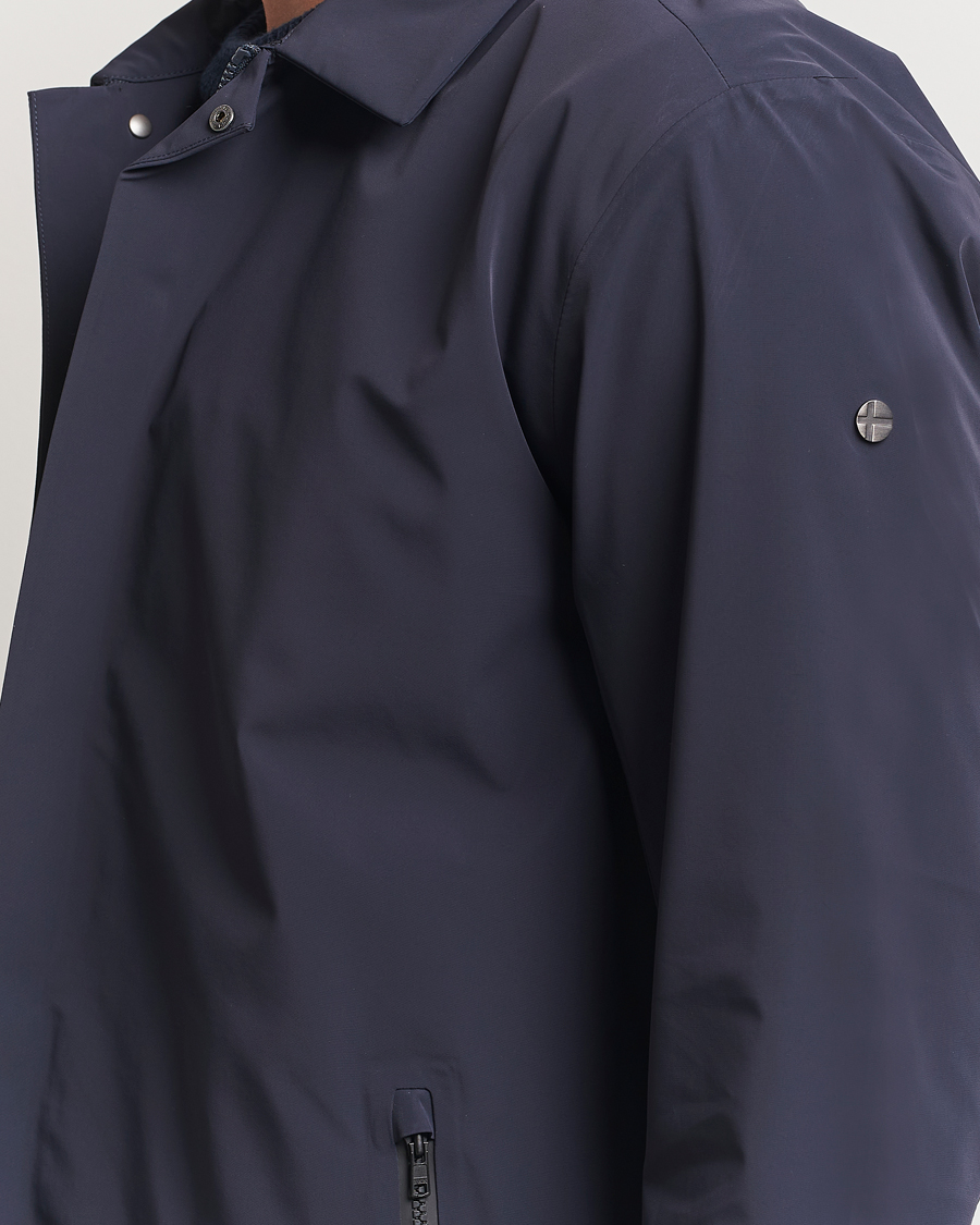 Mies | Takit | Scandinavian Edition | Key II Waterproof Coat Midnight Blue