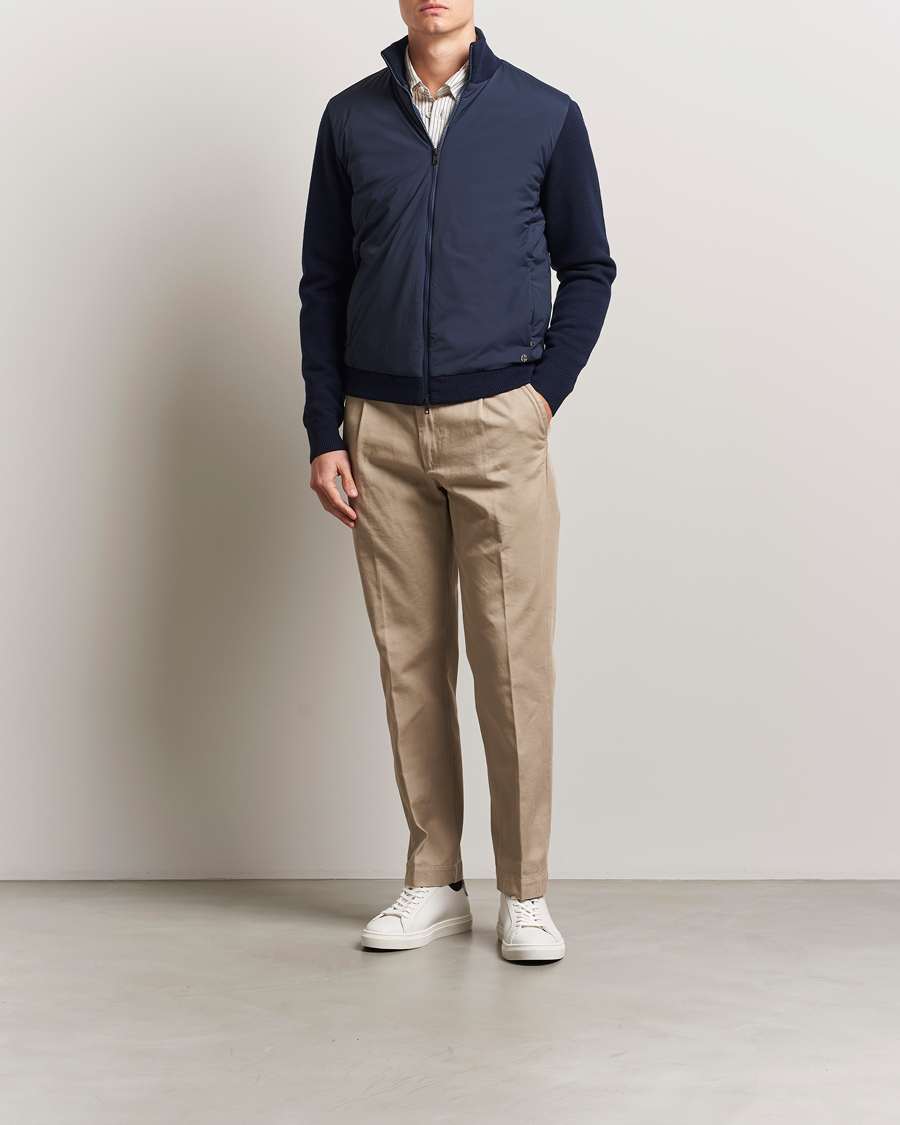 Mies | Takit | Scandinavian Edition | Leeway Hybrid Jacket Navy Blue