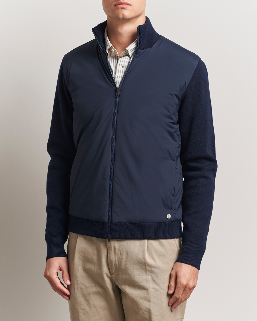 Mies | Takit | Scandinavian Edition | Leeway Hybrid Jacket Navy Blue