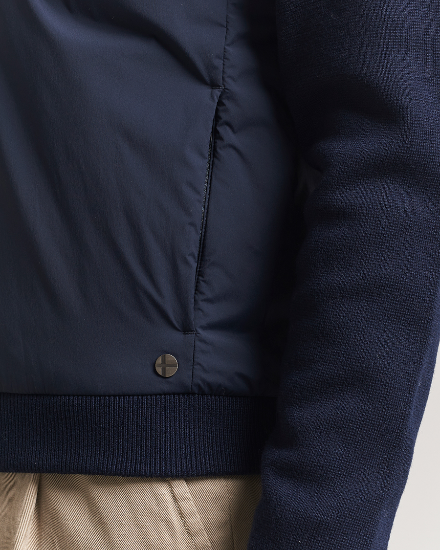 Mies | Takit | Scandinavian Edition | Leeway Hybrid Jacket Navy Blue