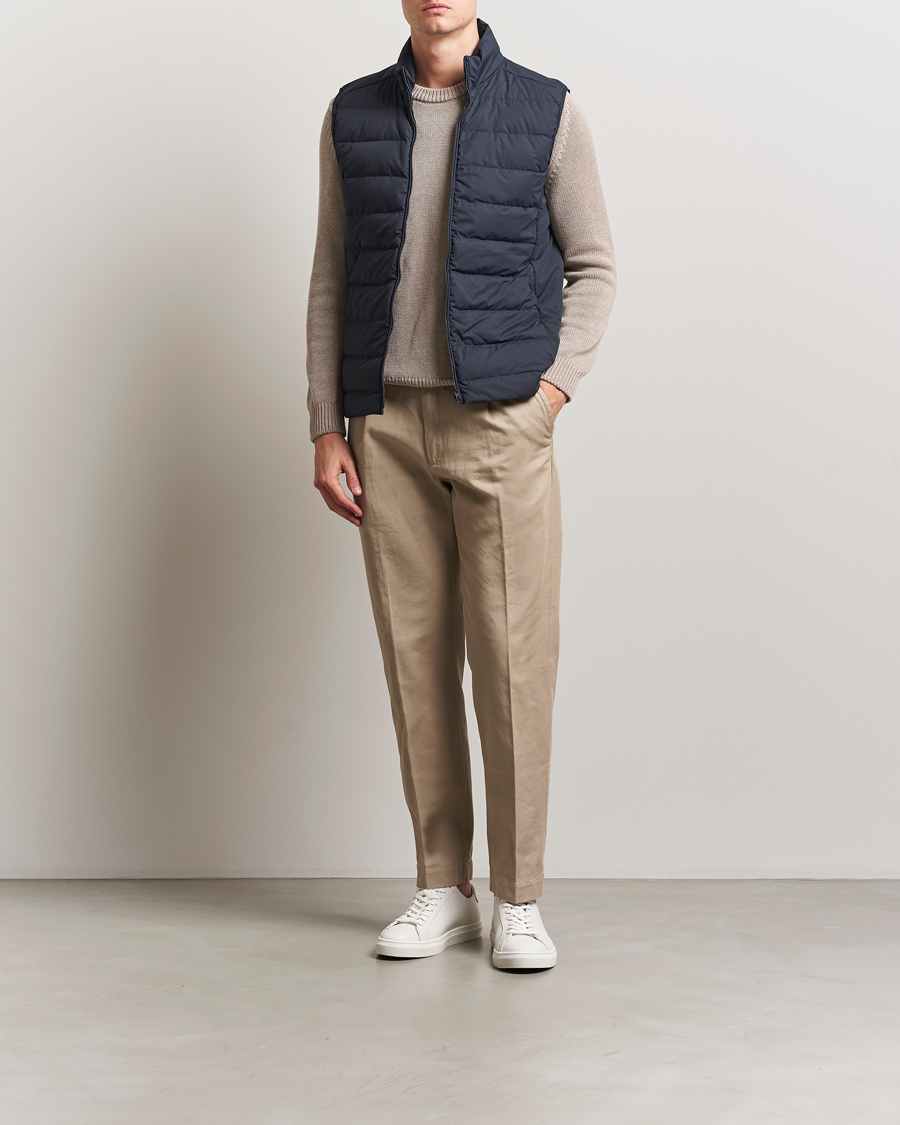Mies | Ulkoliivit | Scandinavian Edition | Ratio III Down Padded Vest Midnight Blue