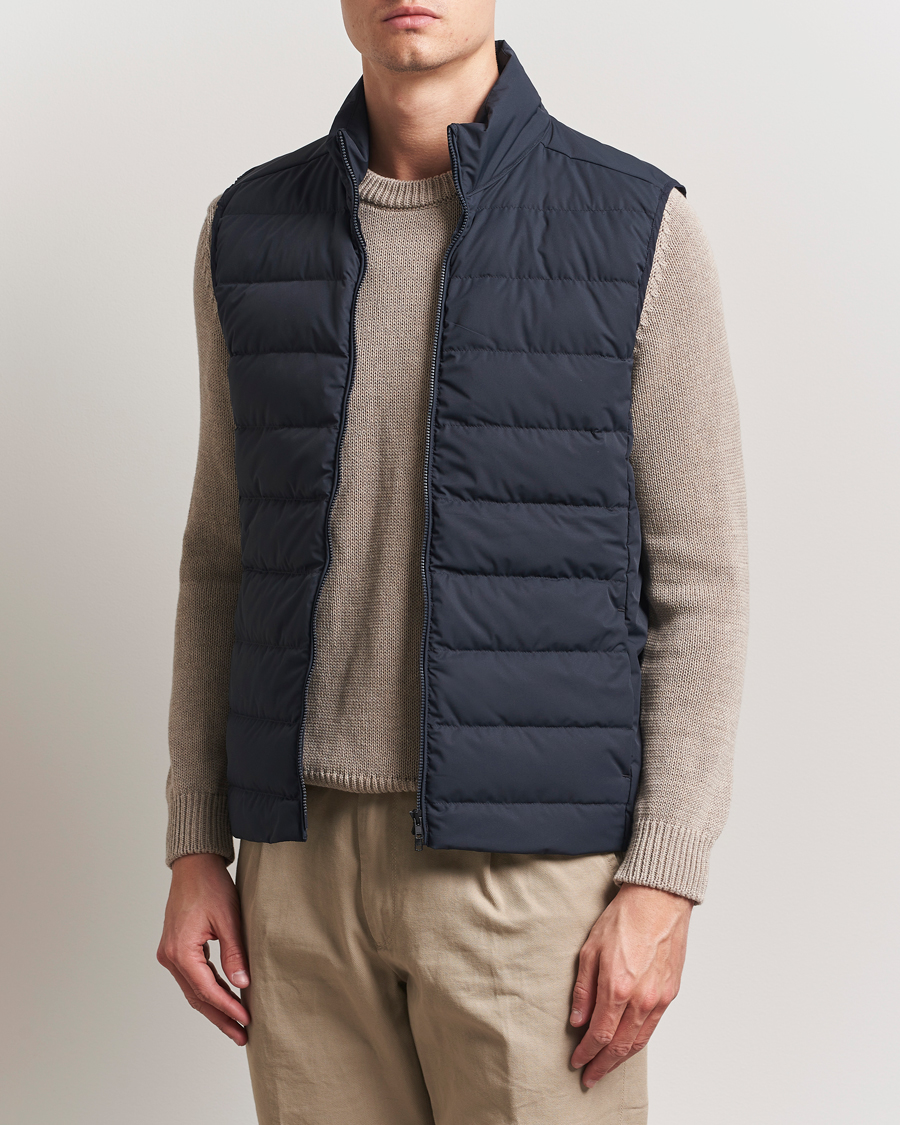 Mies | Ulkoliivit | Scandinavian Edition | Ratio III Down Padded Vest Midnight Blue