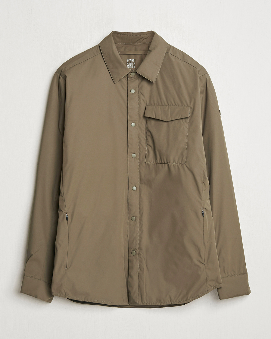 Mies | Takit | Scandinavian Edition | Trip Water-Resistant Shirt Jacket Major Brown